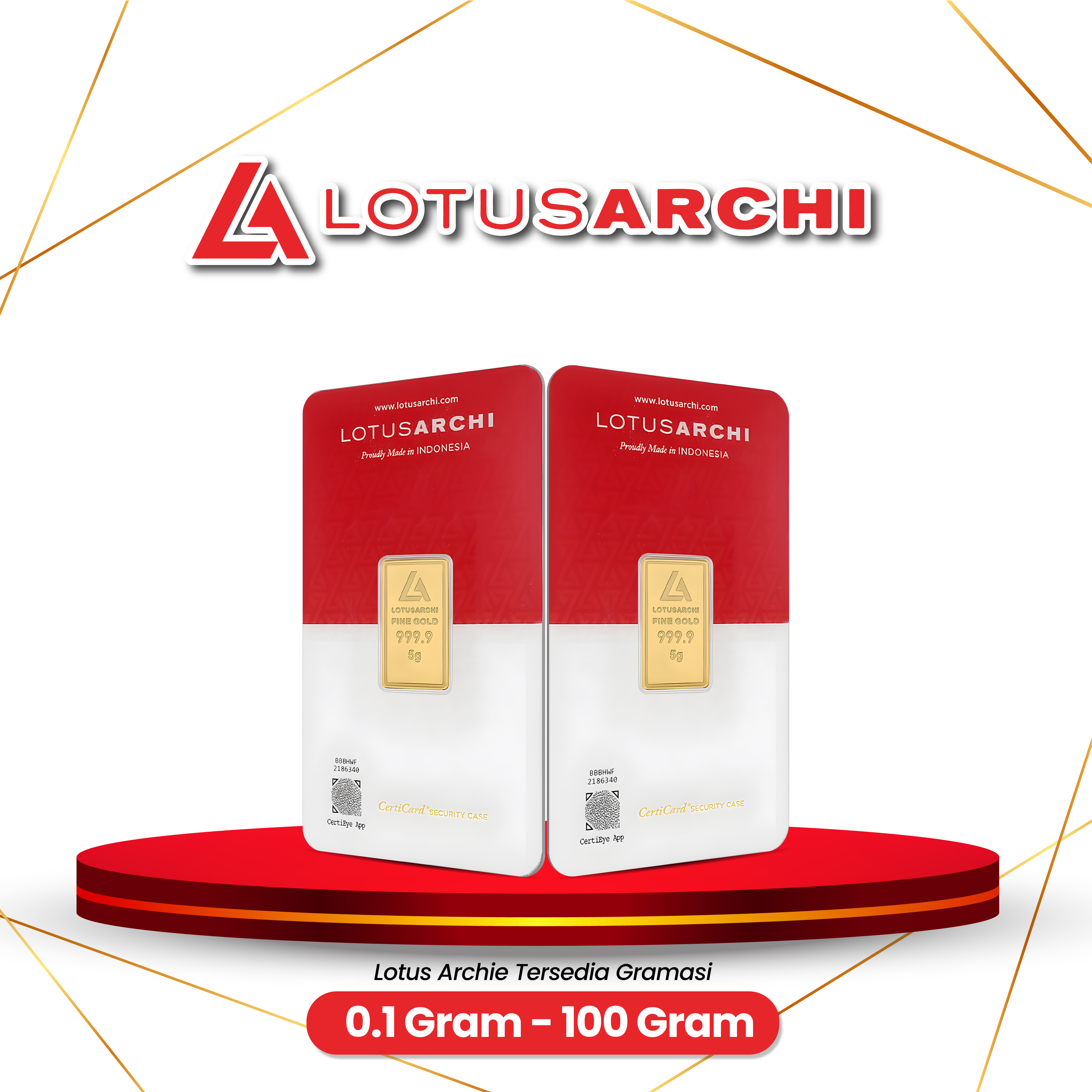 Koleksi Emas Lotus Stargold